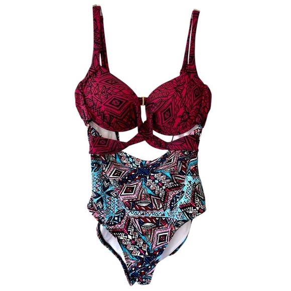 Swimsuit, size 14,Swimsuits for All, clean inside and out, like new, no wear - Picture 1 of 6
